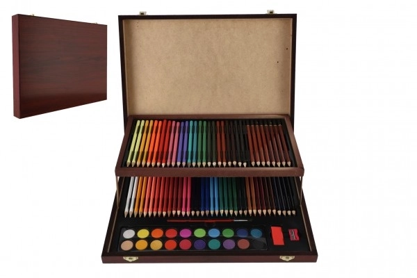 Creative Art Box Set with Wooden Case
