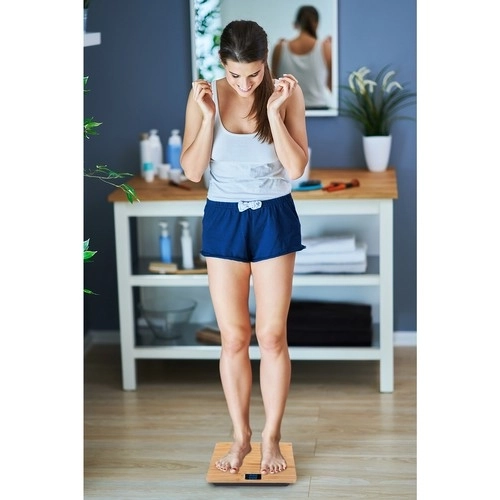 Balance de salle de bain en bois LCD Ruhhy 22522