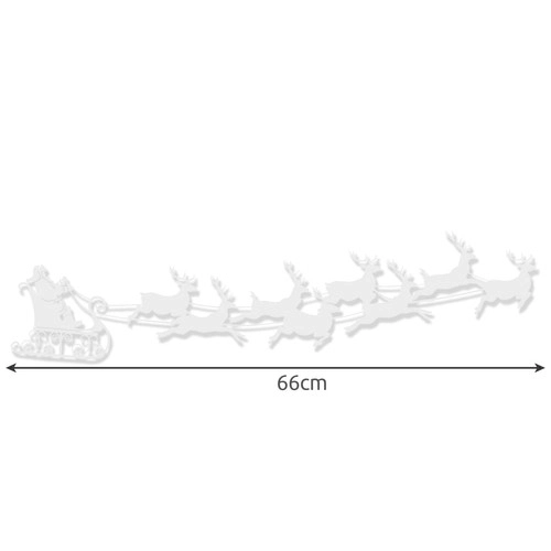 Ruhhy Kerststickers voor op het raam 22305
