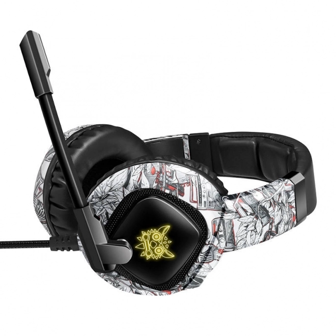 Gaming-Kopfhörer Onikuma K19 Camouflage Weiß