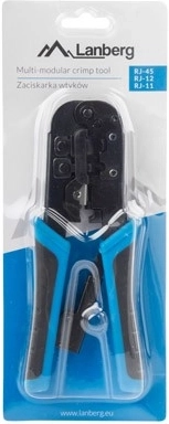 Krimptang voor RJ45/RJ12/RJ11-connectoren LANBERG