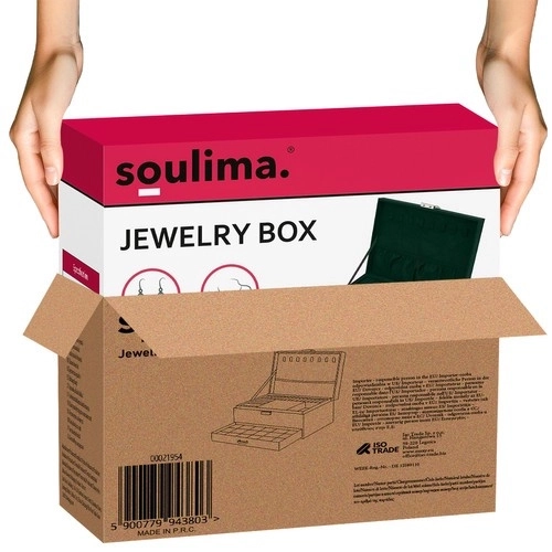 Elegant Green Jewelry Box