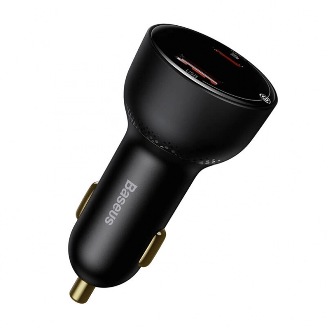Fast Car Charger Baseus USB and USB-C 100W Black