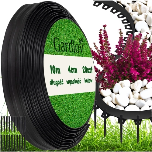 Gardlov Garden Edging 10m Black