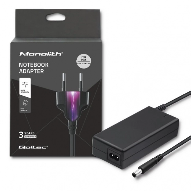 Adapter voor notebook Dell 65W 19.5V 3.34A
