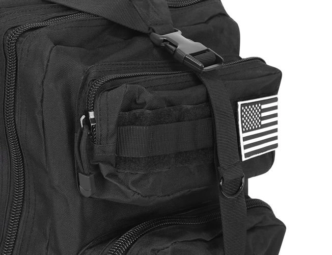 XL Zwarte militaire rugzak