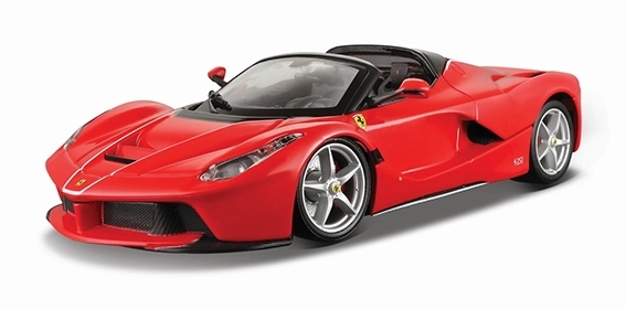 Bburago Ferrari Laferrari Aperta Metallic Black Model Car 1:24