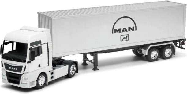 Welly Sattelzug mit Anhänger MAN TGX 1:32