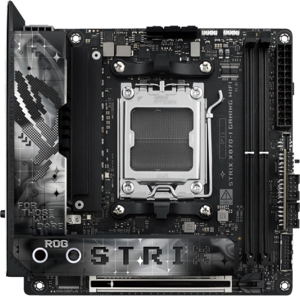 ROG Strix X870‑I Gaming WiFi Motherboard (AM5, DDR5, USB4/USB‑C, HDMI)