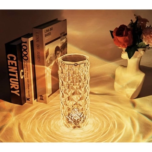 Lamp met LED-projector - roos, Izoxis 22518
