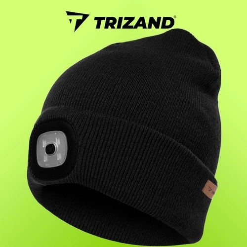 Wintermuts met zaklamp - Zwart Trizand 22663