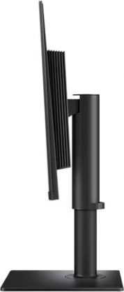 Ergonomic stand with height and pivot