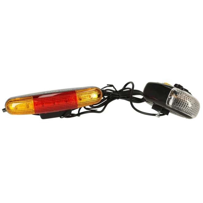 Fietslampen met richtingaanwijzer - set