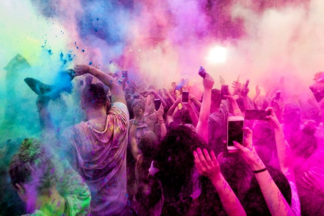 Intense and vibrant colors