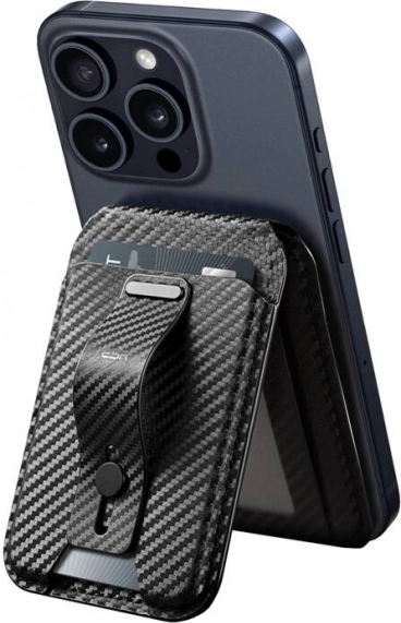 Magnetic Wallet ESR with Stand Function