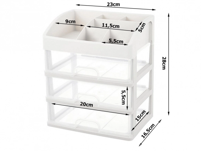 Organizer voor cosmetica en sieraden XXL