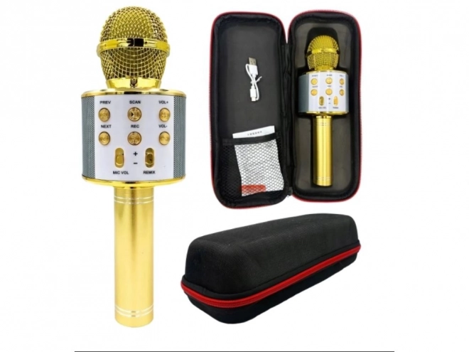 Draadloze bluetooth karaoke microfoon