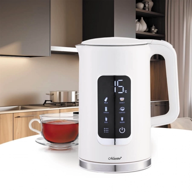 Waterkoker met temperatuurregeling 1,7l 2200W MR-024-WIT