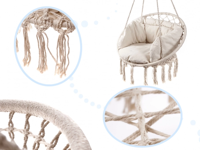 Stylish macramé design