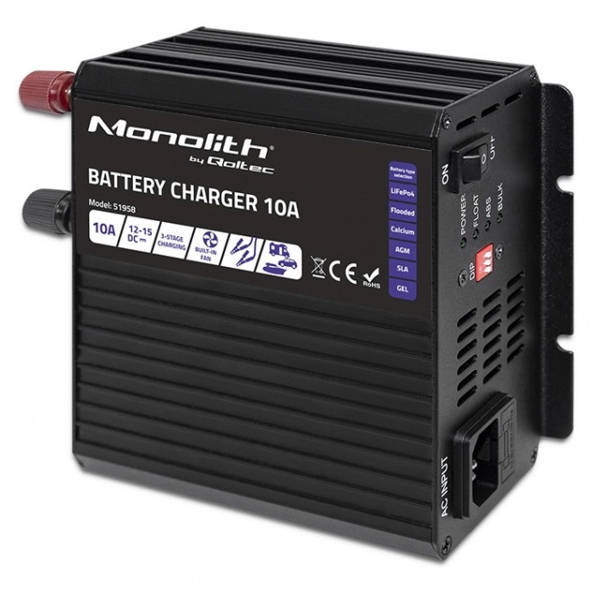 Intelligent oplader Monolith voor LiFePO4 AGM GEL SLA batterijen