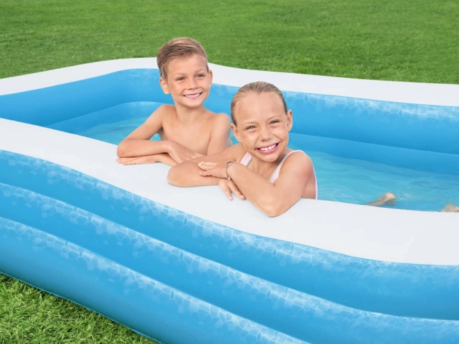 Deluxe Blue Opblaasbaar Zwembad