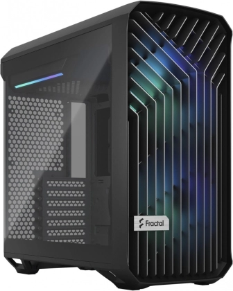 Fractal Torrent Compact RGB Black TG Light Tint boîtier PC
