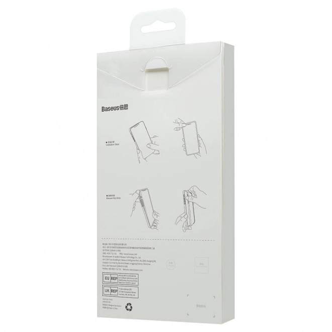 Baseus Crystal étui magnétique transparent et verre trempé pour iPhone 14 Pro Max