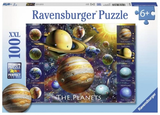 Puzzel Ravensburger Planeten 100 stukjes