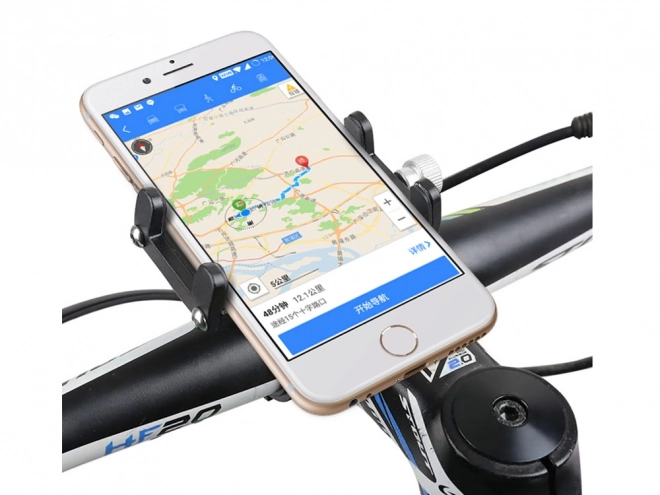Aluminium steuntje voor mobiele telefoon voor fietsstuur