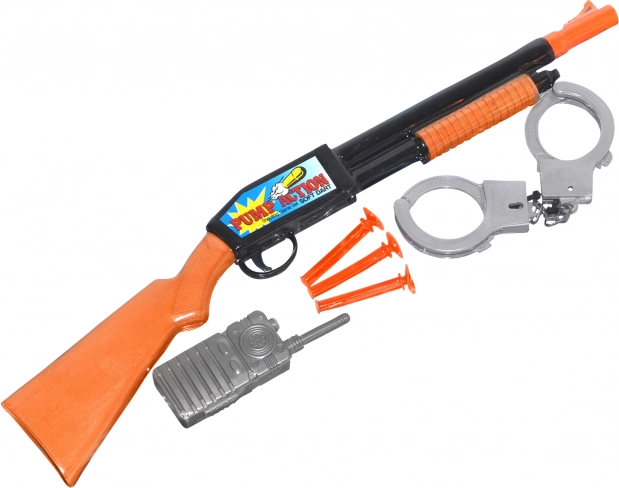 Polizeigewehr mit Zubehör-Set 48 cm