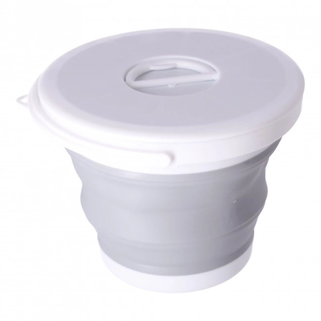 Foldable Silicone Bucket with Lid
