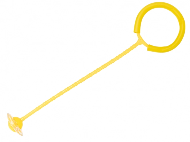 Hula hoop been springbal verlicht LED geel