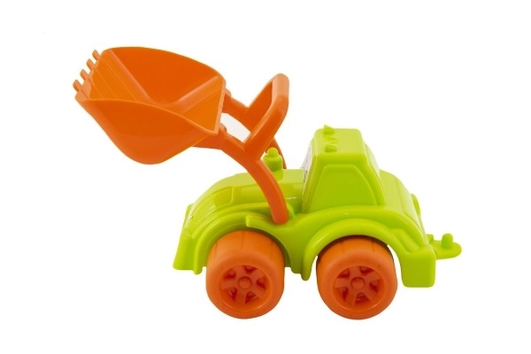 Plastic bouwgraafmachine/lader voor kinderen