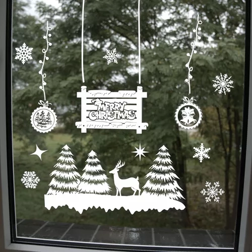 Ruhhy Kerst raamstickers 22253