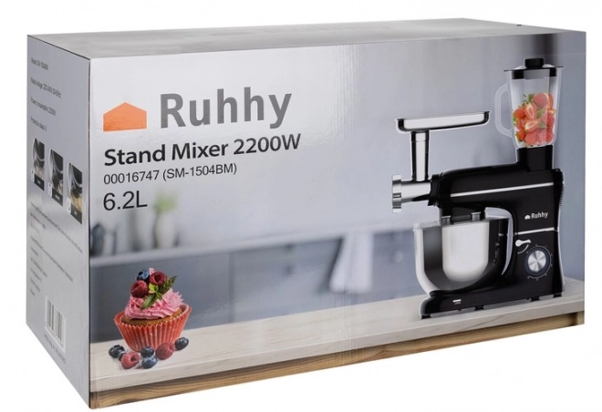 Ruhhy 16747 Robot de cuisine avec moulin 6,2L 2200W