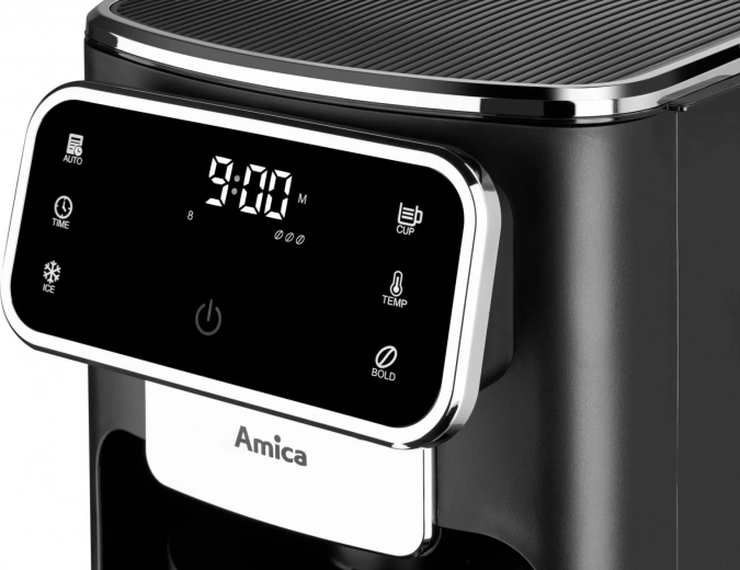 Panneau tactile et icônes LED claires