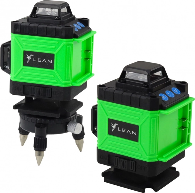 4D laser waterpas 16 lijnen met groen licht