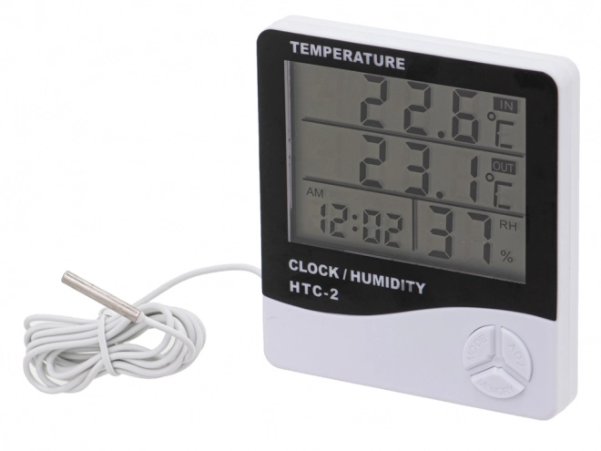5-in-1 Thermometer Hygrometer Wetterstation