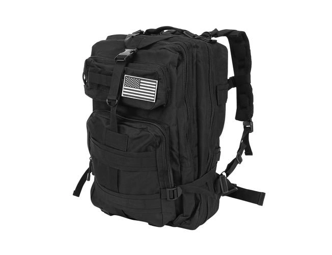 XL Zwarte militaire rugzak