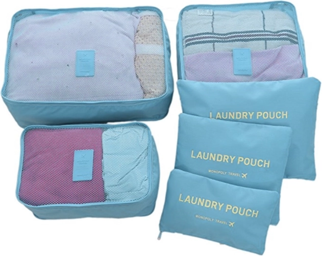 Übersichtliches Packen dank Netzdeckeln