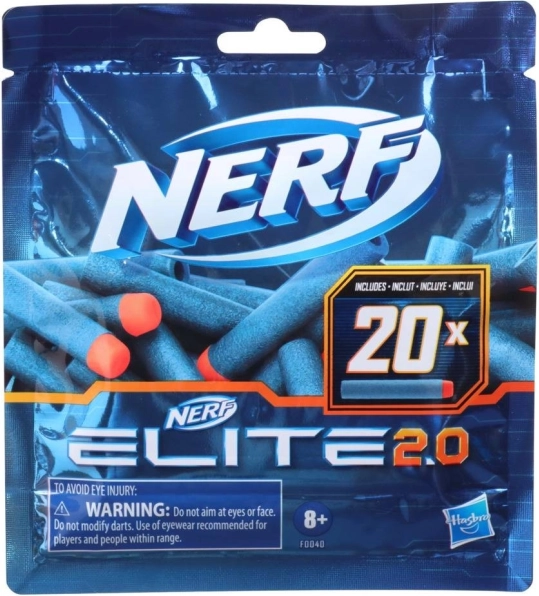 NERF Elite 2.0 Darts – 20-Pack
