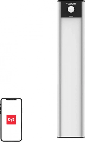 Yeelight kastverlichting 20 cm, zilver, 2700 K