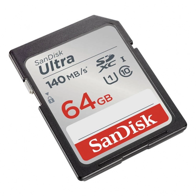 Carte mémoire SANDISK ULTRA SDXC 64GB 140MB/s UHS-I Class 10 (SDSDUNB-064G-GN6IN)