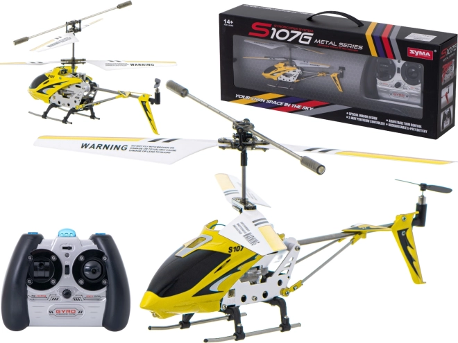 RC Helicopter Syma S107G – Yellow
