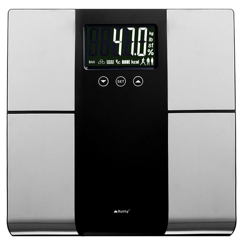 Balance analytique de salle de bain Ruhhy LCD