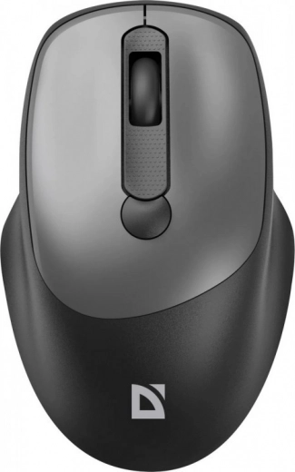 Kabellose Silent-Click-Maus Defender Feam MM-296 RF 1600 DPI – Grau