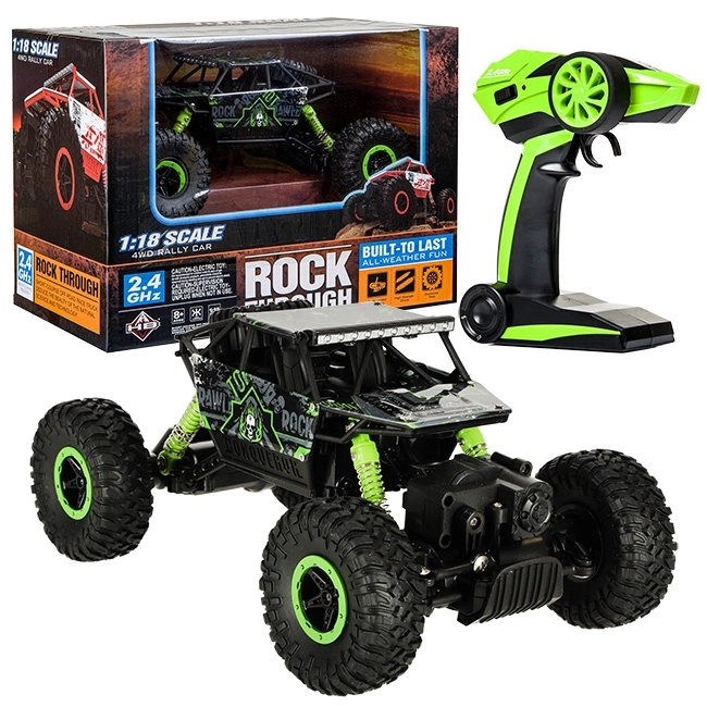 Voiture RC Buggy 1:12 4x4 – Zelené
