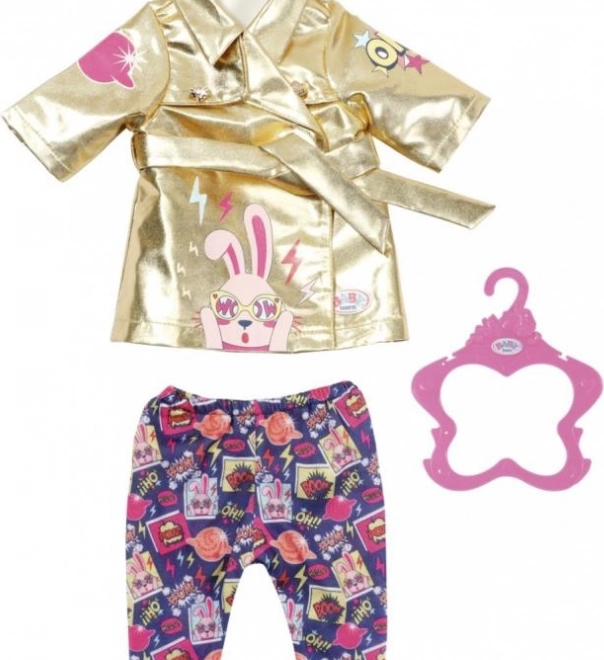 BABY Born manteau d’anniversaire heureux pour poupée 43 cm