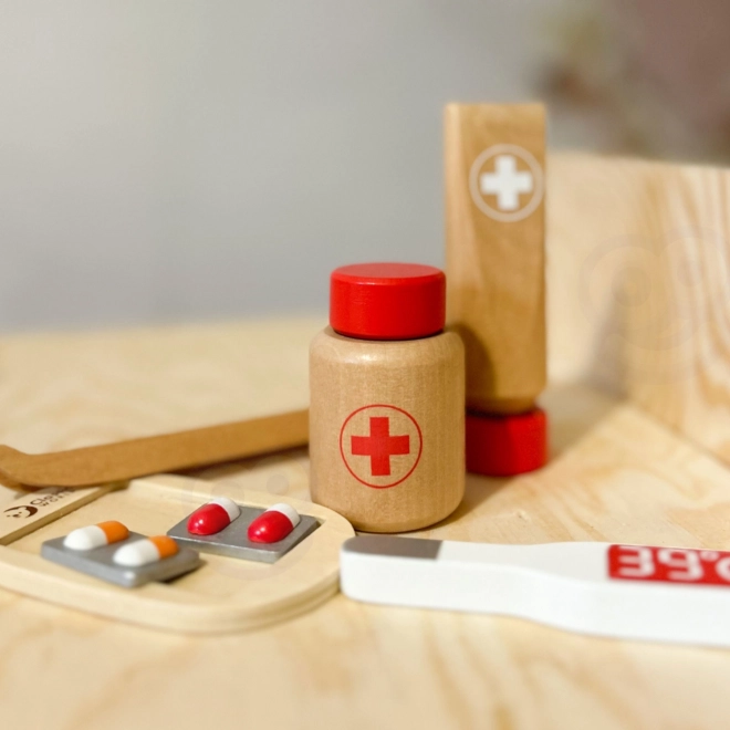 Doctor Playset with Wooden and Plastic Accessories
