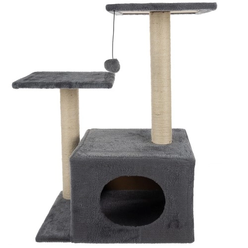 Krabpaal voor katten Purlov 71cm, grijs